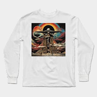 led zepplin cool amazing artwork Long Sleeve T-Shirt